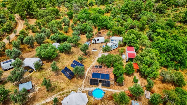 1. Camp Calma – Purchase, Well, Solar & first accommodations (completed)